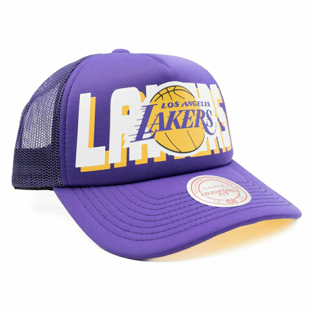 Los Angeles Lakers NBA Billboard Mitchell & Ness Trucker Cap Classic