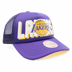 Los Angeles Lakers NBA Billboard Mitchell & Ness Trucker Cap Classic