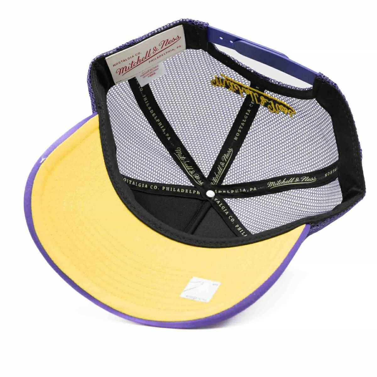 Los Angeles Lakers NBA Billboard Mitchell & Ness Trucker Cap Classic