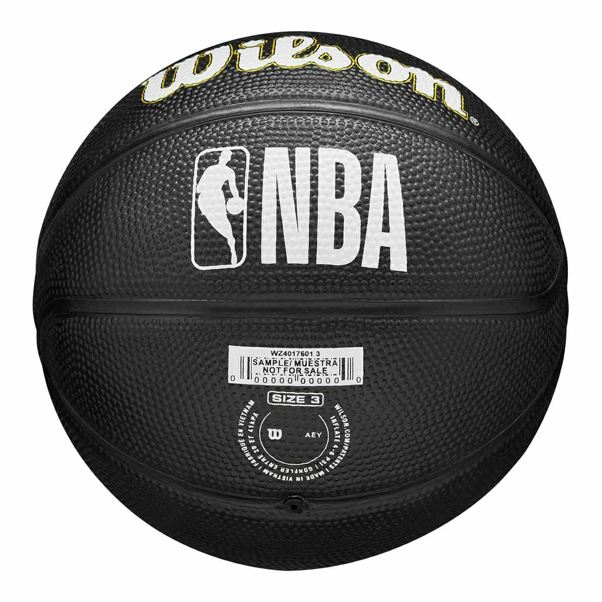 Los Angeles Lakers Tribute Wilson NBA Mini Basketball (Size 3) Fashion