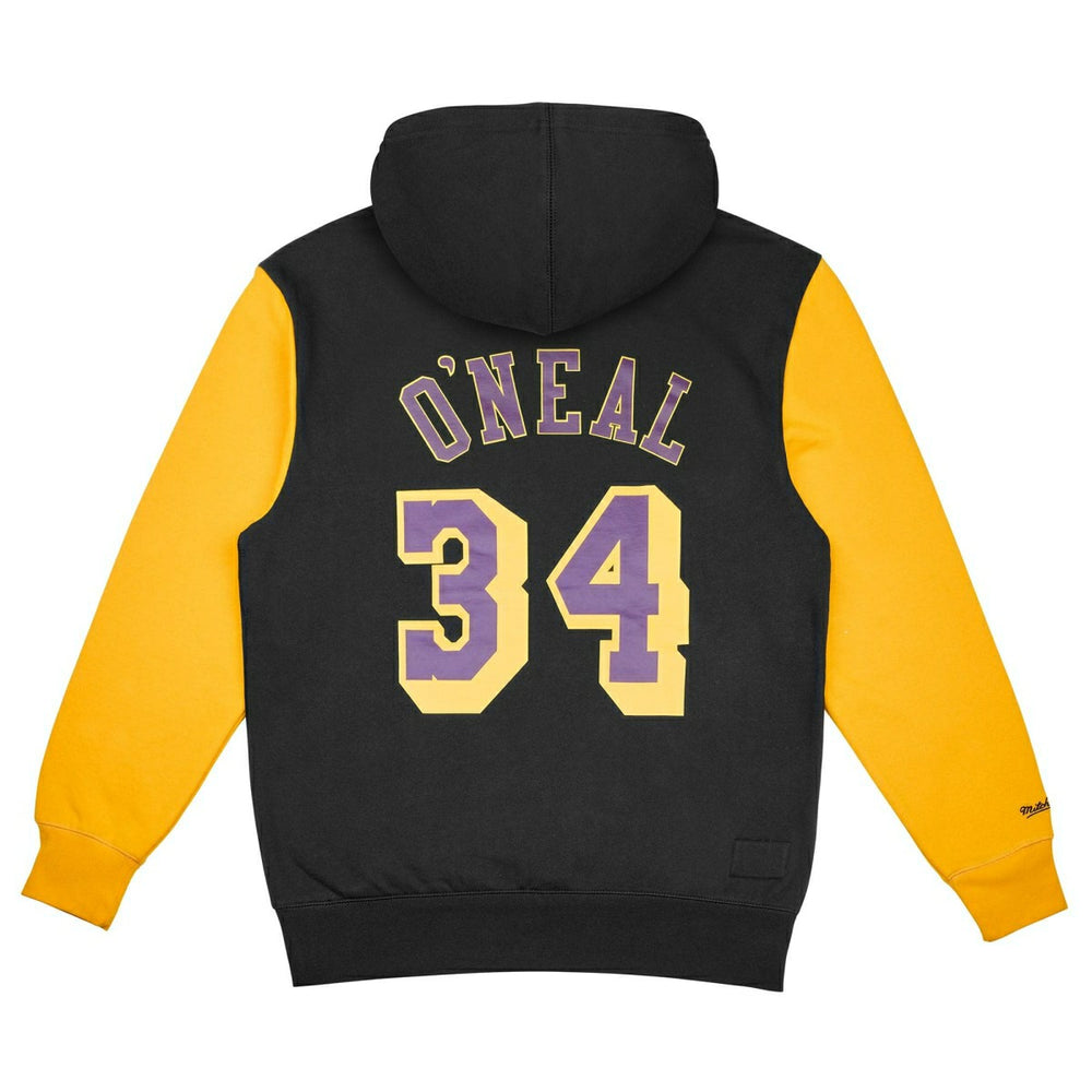 Shaquille O'Neal #34 Los Angeles Lakers N&N Player NBA Hoodie Black Taass US