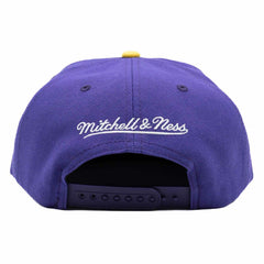Los Angeles Lakers Back To Back Champions Mitchell & Ness Snapback NBA Cap Fashion