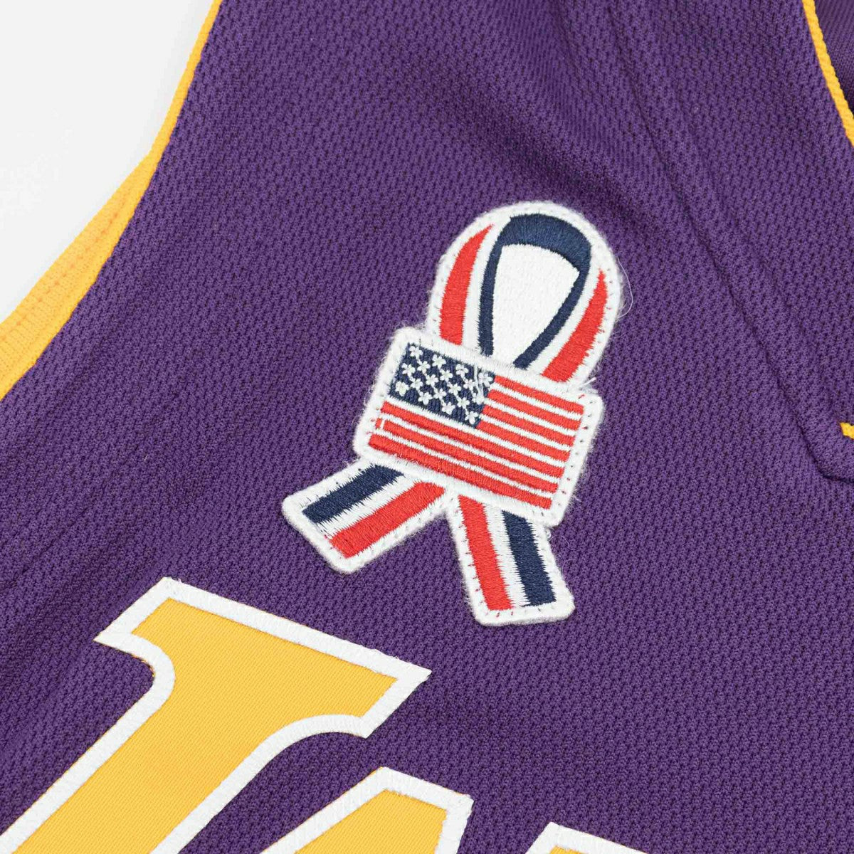 Shaquille O'Neal #34 Los Angeles Lakers 2001-02 Mitchell & Ness Authentic NBA Jersey Purple Taass sale