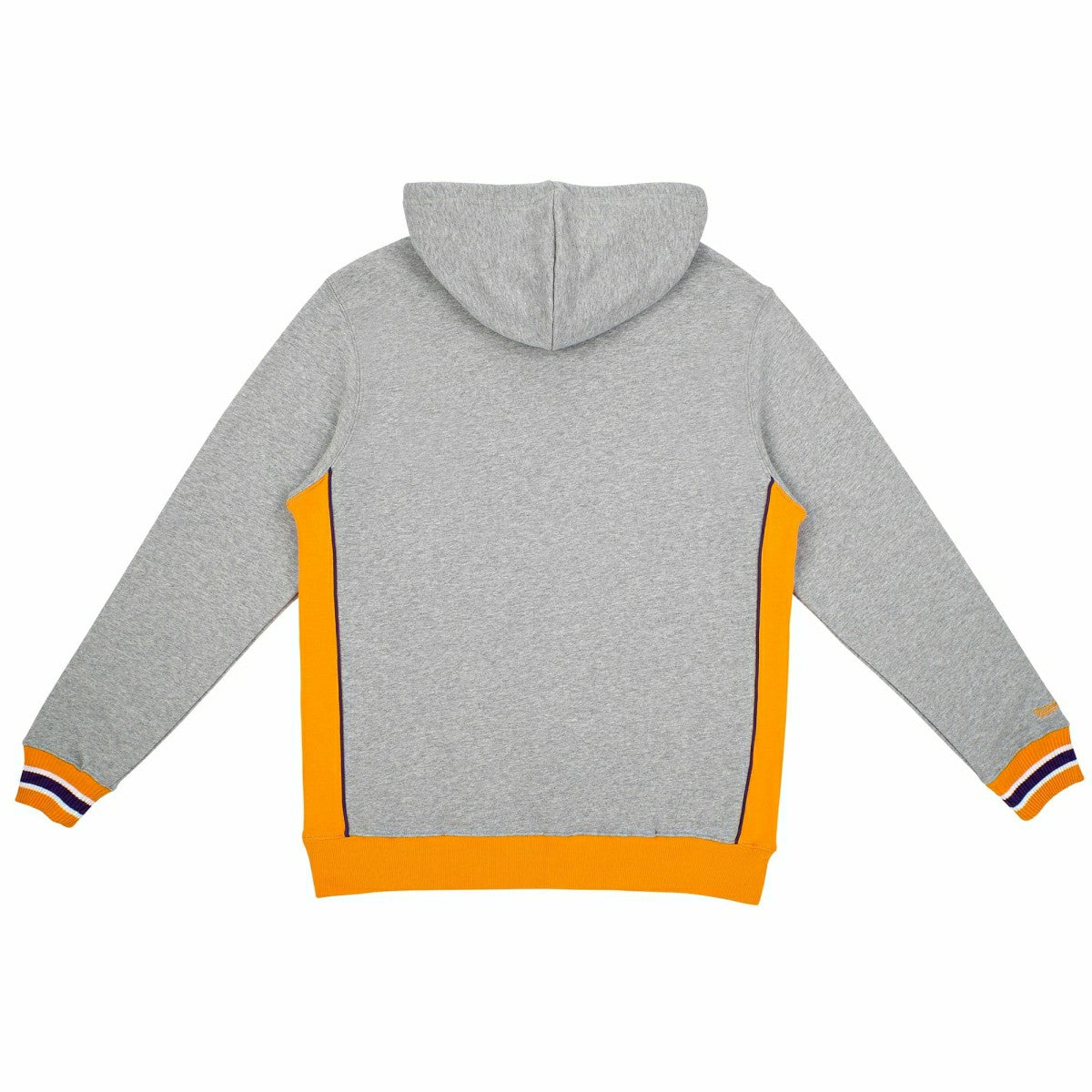 Los Angeles Lakers Pinnacle Mitchell & Ness Heavyweight Fleece NBA Hoodie Grey Taass for sale