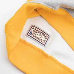 Los Angeles Lakers Pinnacle Mitchell & Ness Heavyweight Fleece NBA Hoodie Grey Taass for sale