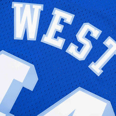 Jerry West #44 Los Angeles Lakers 1960-61 Mitchell & Ness Swingman NBA Jersey Blue Fashion