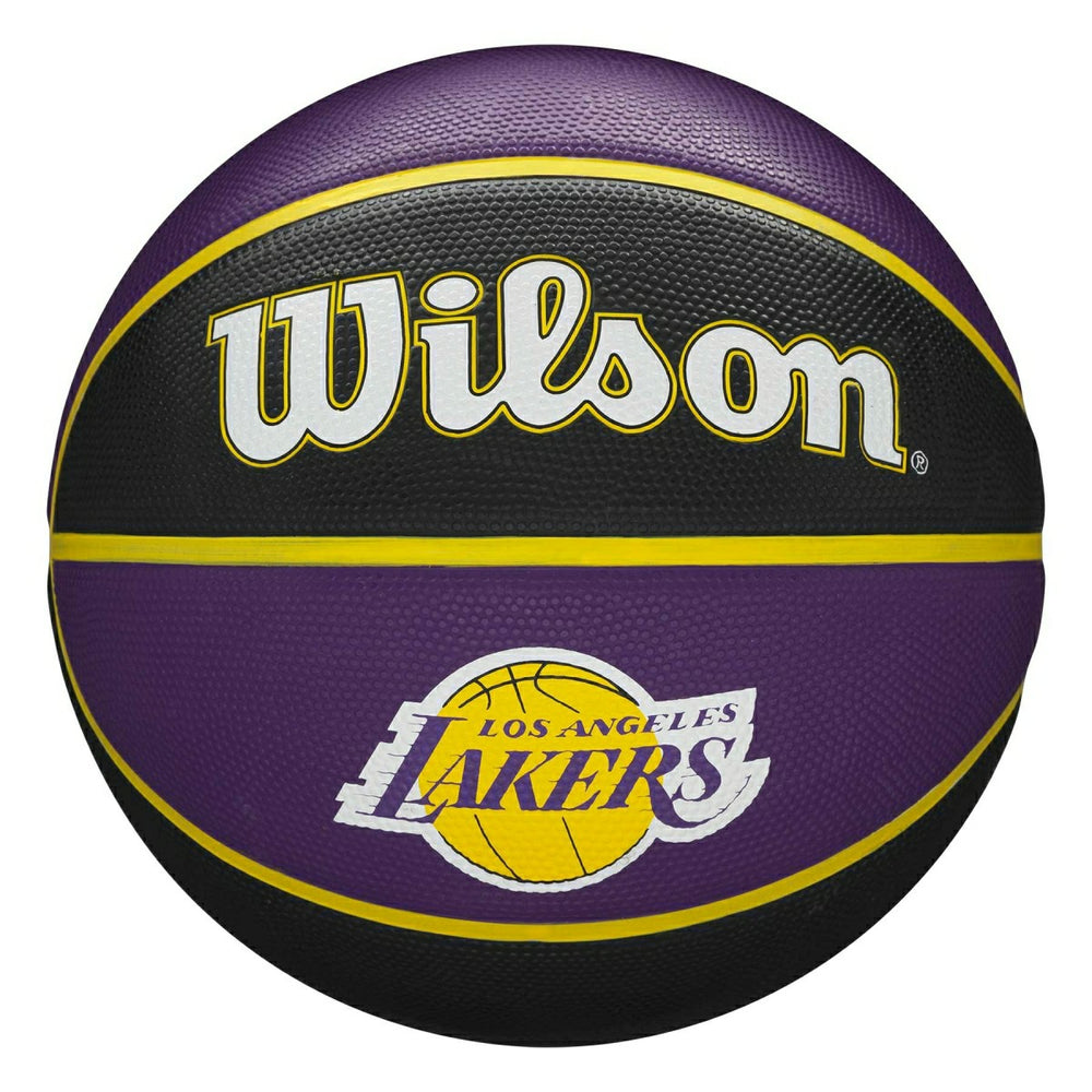 Los Angeles Lakers Team Tribute Wilson NBA Basketball (Size 7) Taass for sale