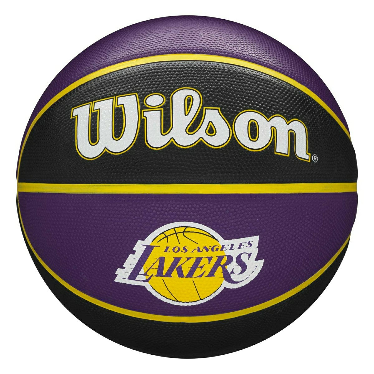 Los Angeles Lakers Team Tribute Wilson NBA Basketball (Size 7) Taass for sale