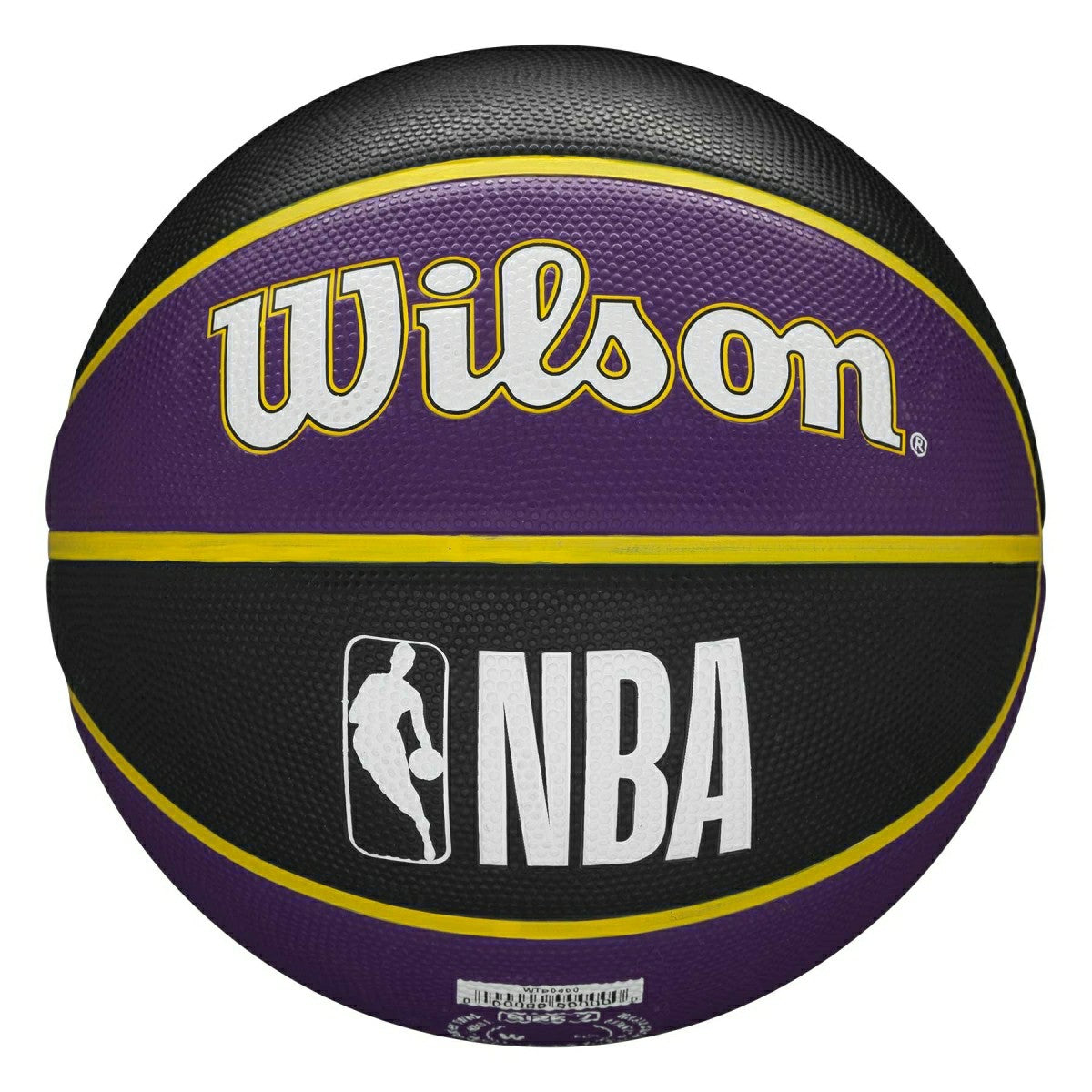 Los Angeles Lakers Team Tribute Wilson NBA Basketball (Size 7) Taass for sale