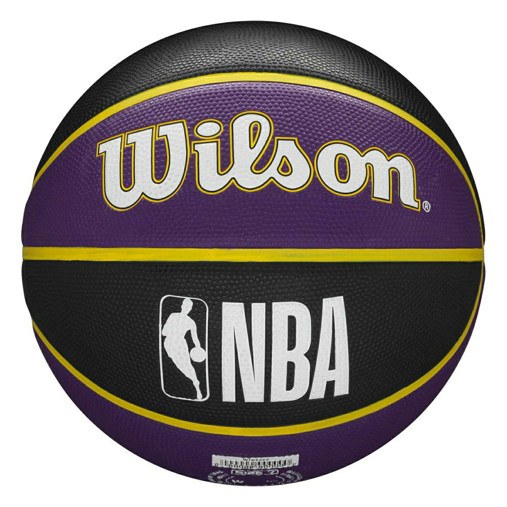 Los Angeles Lakers Team Tribute Wilson NBA Basketball (Size 7) Taass for sale