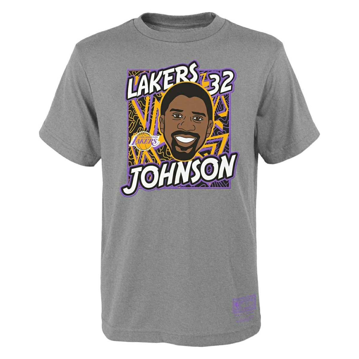 Magic Johnson Los Angeles Lakers Court King Youth NBA T-Shirt (YOUTH) Classic