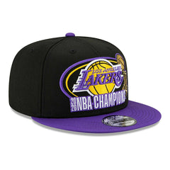 Los Angeles Lakers 2020 NBA Champs New Era 9FIFTY Snapback NBA Cap Black/Purple Lifestyle