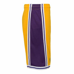 Los Angeles Lakers 1996-97 Youth Swingman NBA Shorts Yellow (YOUTH) Taass US