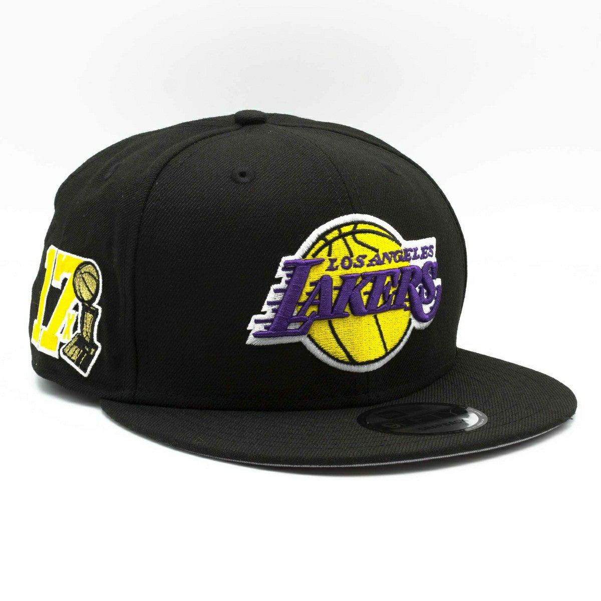Los Angeles Lakers 17x NBA Champions New Era 9FIFTY Snapback NBA Cap Black Lifestyle