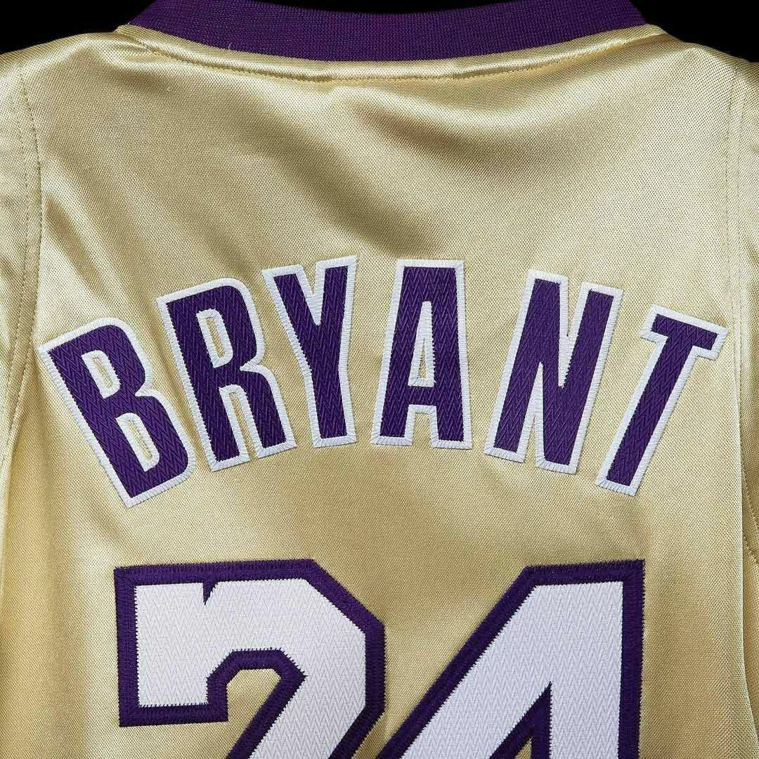 Kobe Bryant #24 Los Angeles Lakers Mitchell & Ness HOF 1996-2016 Authentic NBA Jersey Gold Taass for sale