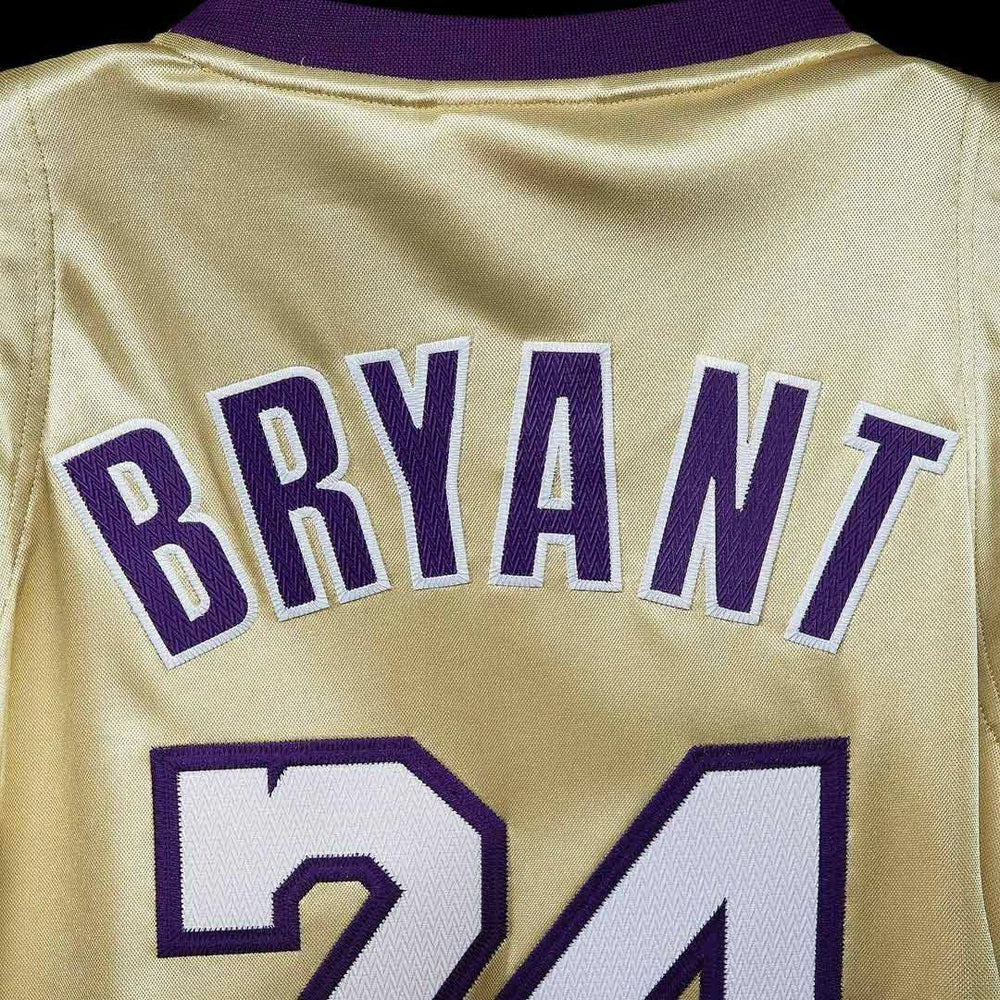 Kobe Bryant #24 Los Angeles Lakers Mitchell & Ness HOF 1996-2016 Authentic NBA Jersey Gold Taass for sale