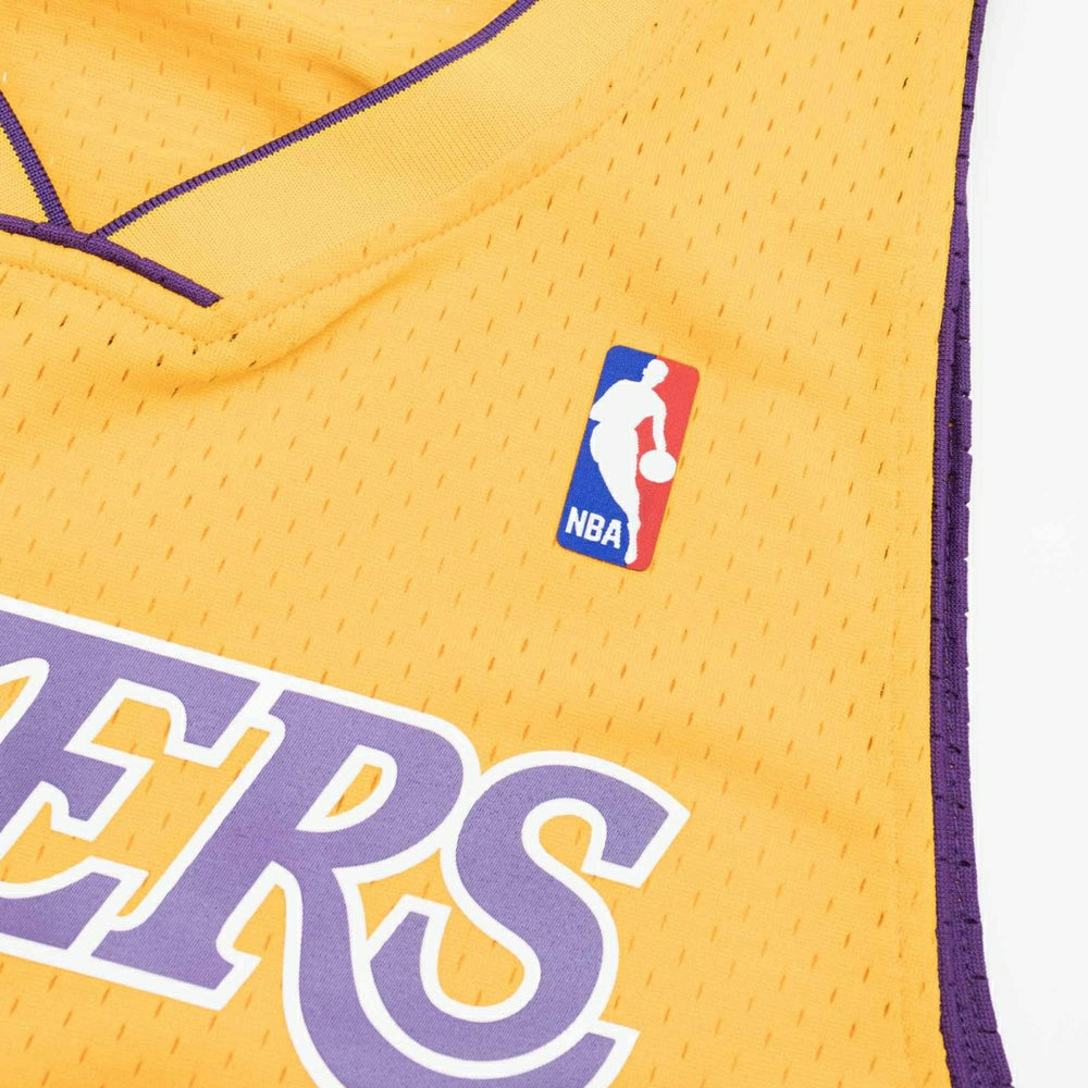 Shaq O'Neal #34 Los Angeles Lakers 1999-00 Mitchell & Ness Swingman NBA Jersey Yellow Classic
