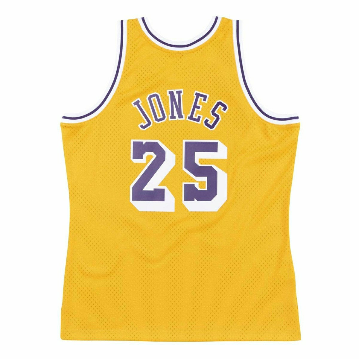 Eddie Jones #25 Los Angeles Lakers 1994-95 Swingman NBA Jersey Yellow Lifestyle