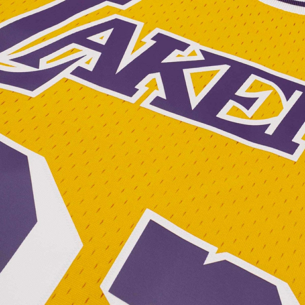 Magic Johnson #32 Los Angeles Lakers 1984-85 Swingman NBA Jersey Yellow Taass sale