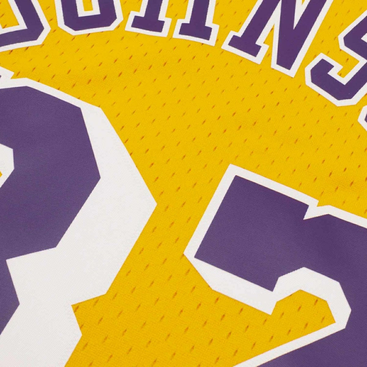 Magic Johnson #32 Los Angeles Lakers 1984-85 Swingman NBA Jersey Yellow Taass sale