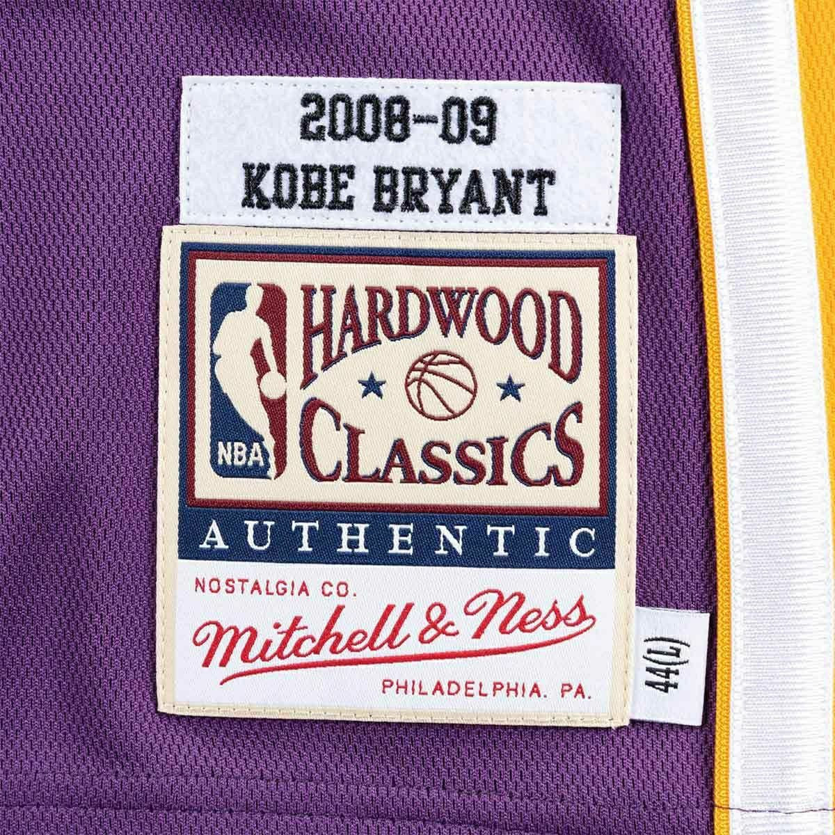 Kobe Bryant #24 Los Angeles Lakers 2008-09 Authentic NBA Jersey Purple Taass for sale