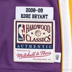 Kobe Bryant #24 Los Angeles Lakers 2008-09 Authentic NBA Jersey Purple Taass for sale
