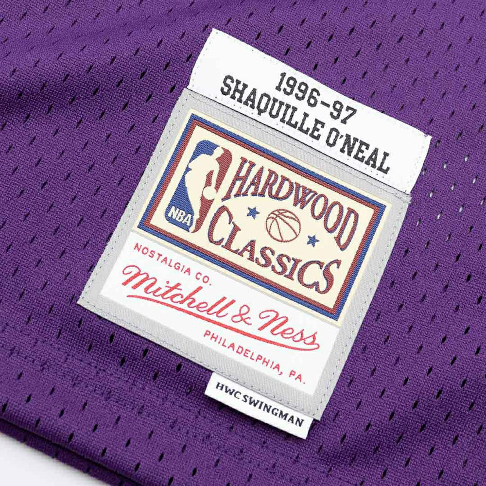 Shaq O'Neal #34 Los Angeles Lakers 1996-97 Swingman NBA Jersey Purple Taass US