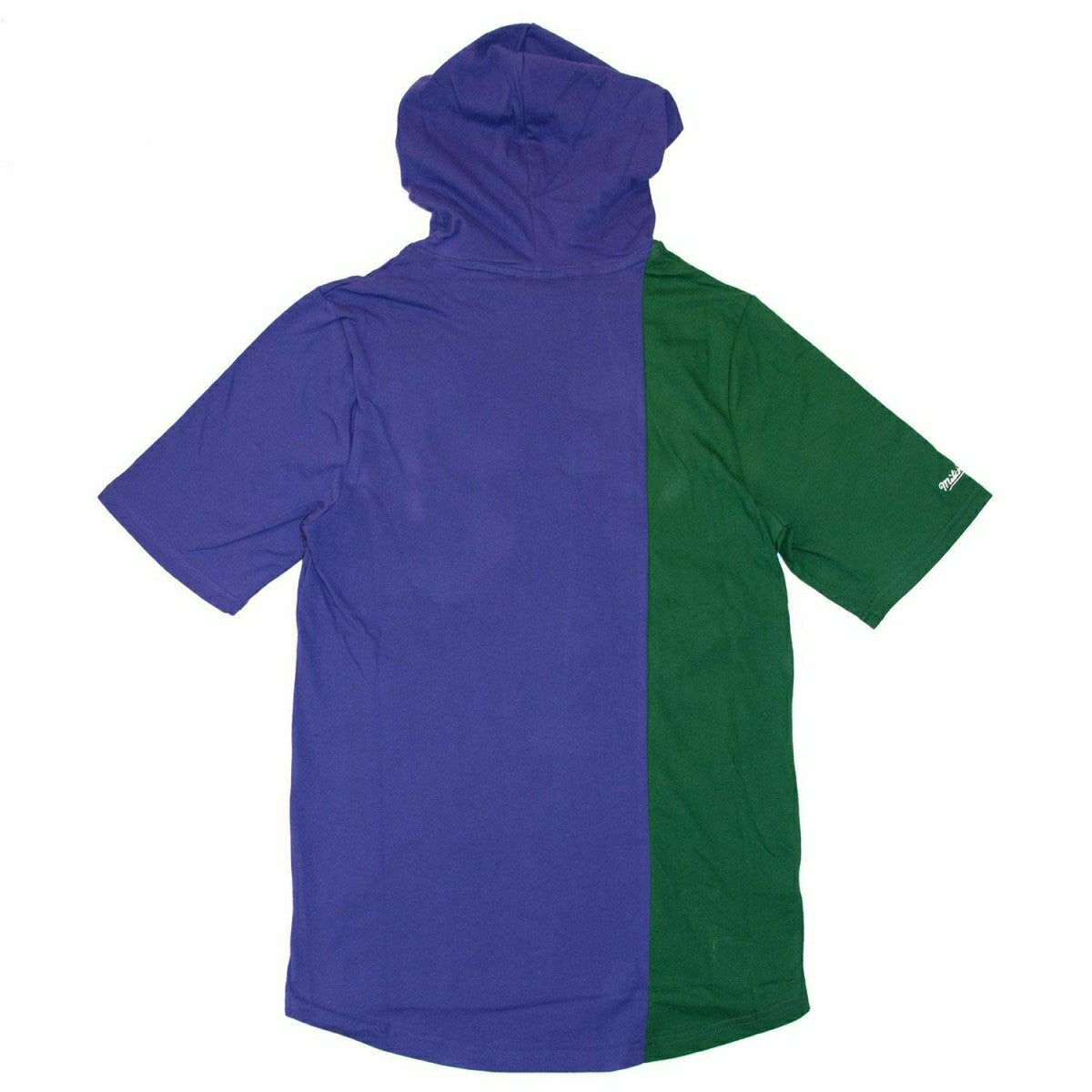 Milwaukee Bucks Split Mitchell & Ness Short Sleeve NBA Hoodie Taass sale