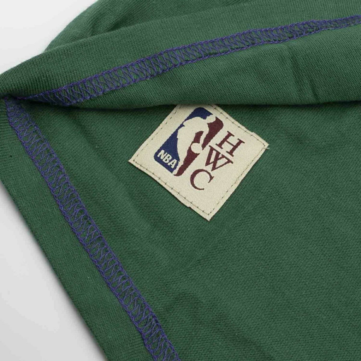 Milwaukee Bucks Split Mitchell & Ness Short Sleeve NBA Hoodie Taass sale
