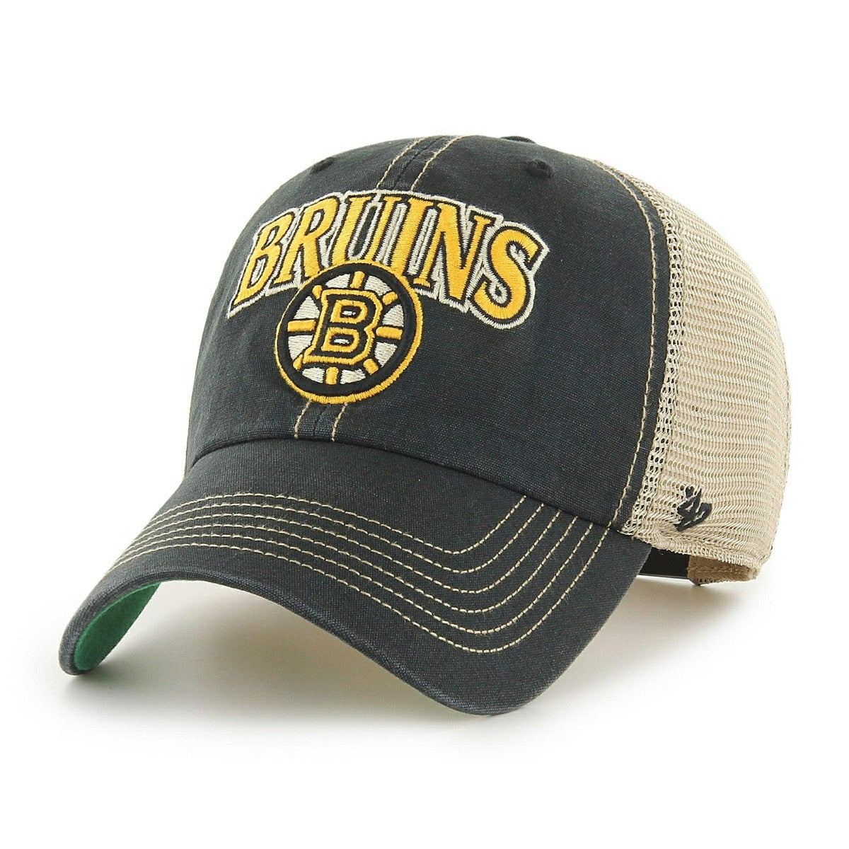Boston Bruins Vintage Tuscaloosa '47 Clean Up Trucker NHL Cap Taass US
