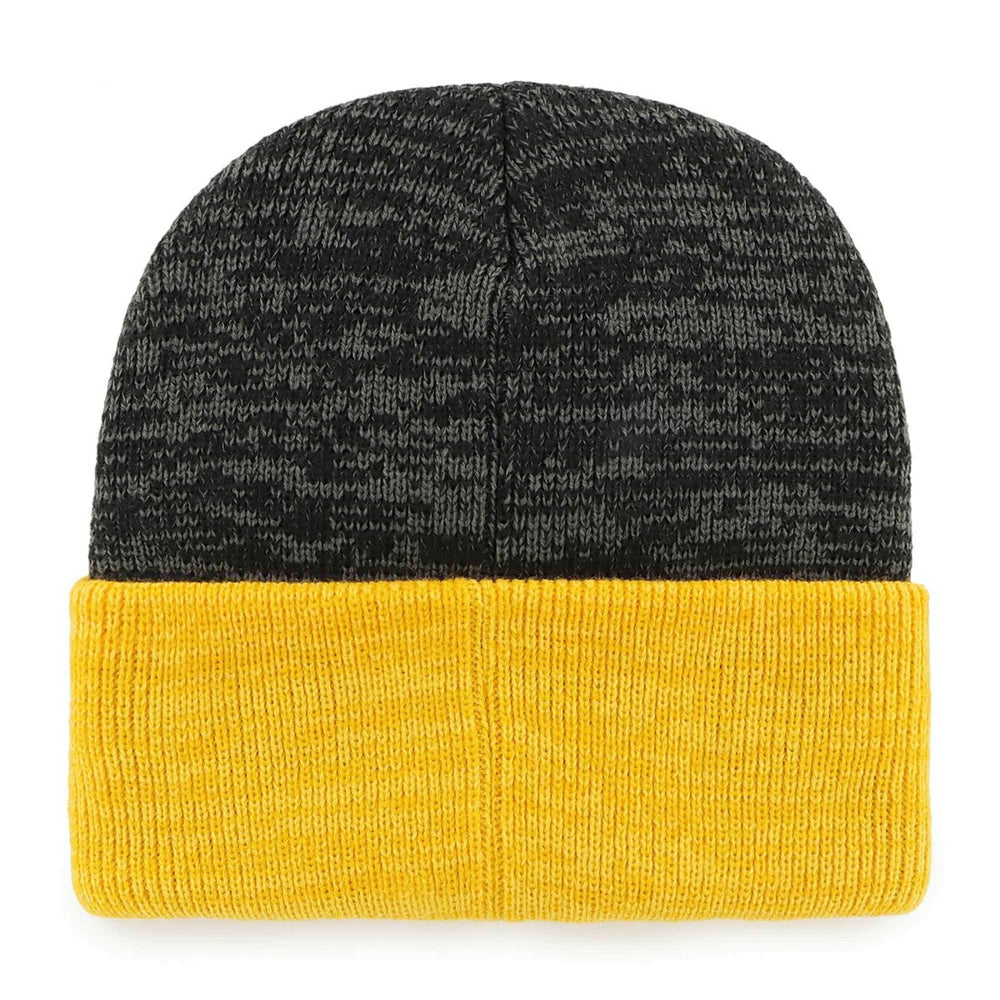 Boston Bruins '47 Two-Tone Brain Freeze Beanie NHL Knit Hat Taass US