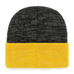 Boston Bruins '47 Two-Tone Brain Freeze Beanie NHL Knit Hat Taass US