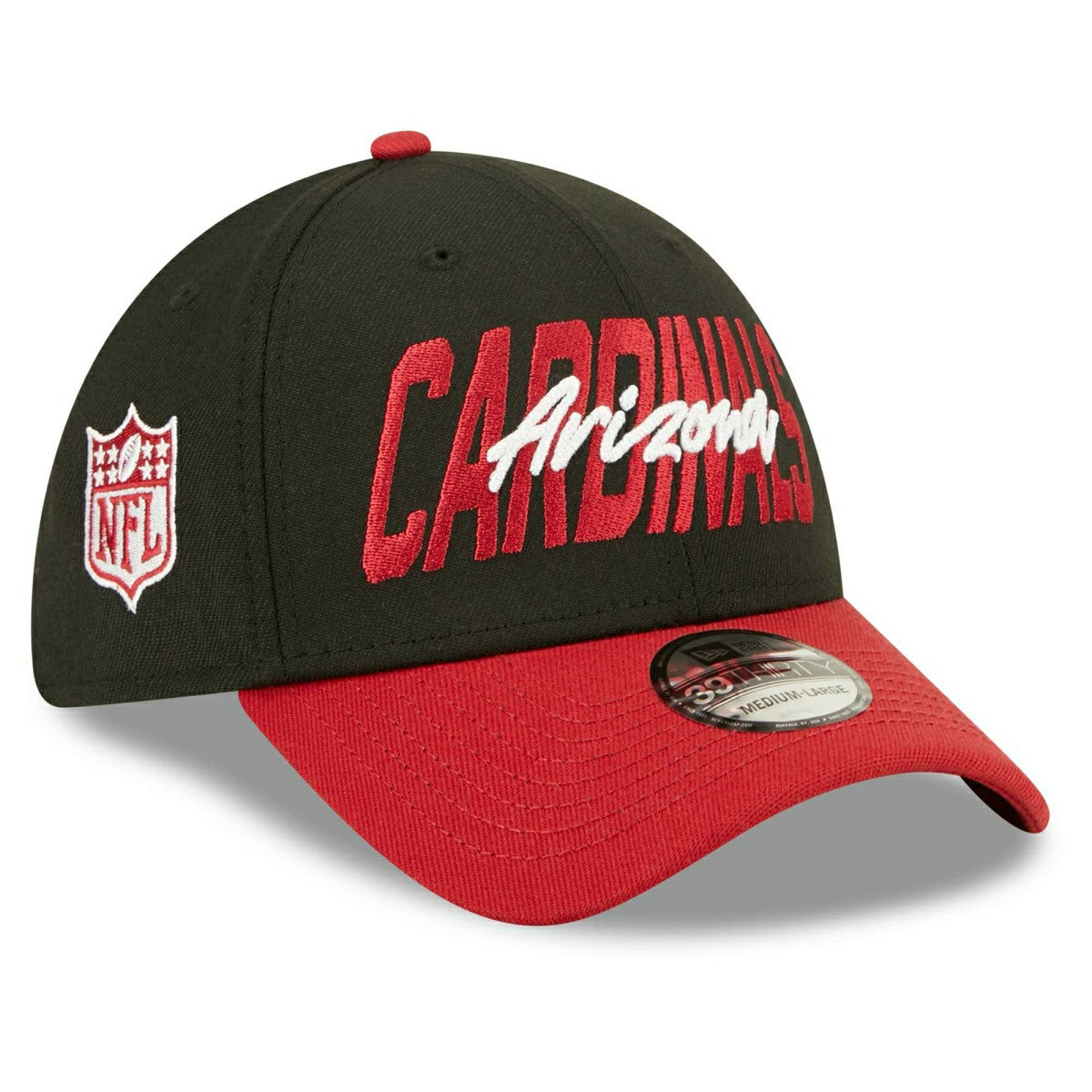 Arizona Cardinals Official 2022 NFL Draft New Era 39THIRTY Flex Cap Fashion