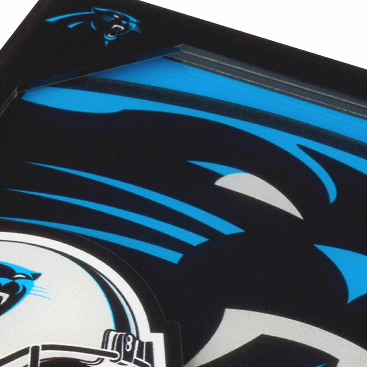 Carolina Panthers 3D Logo NFL Coasters (2-Piece) Taass US