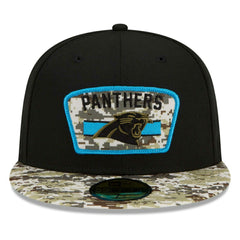 Carolina Panthers 2021 NFL On-Field Salute to Service New Era 59FIFTY Fitted Cap Classic