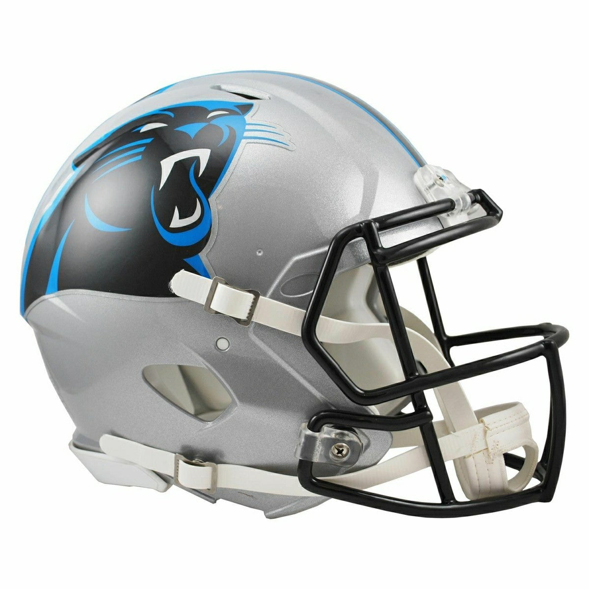 Carolina Panthers Authentic NFL Speed Full Size Helmet Lifestyle