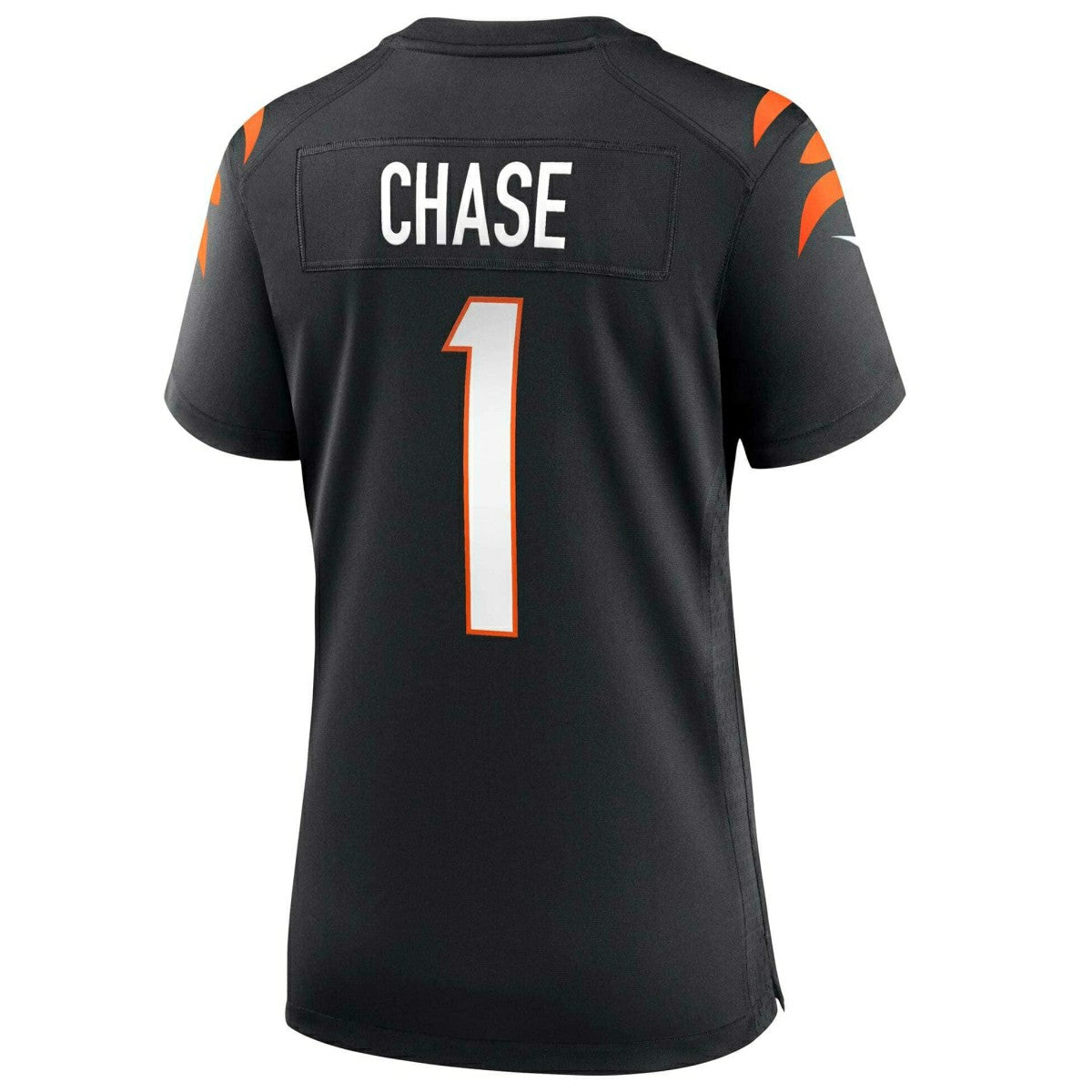 Ja'Marr Chase #1 Cincinnati Bengals Nike Game NFL Jersey Black (WOMEN'S) Taass sale
