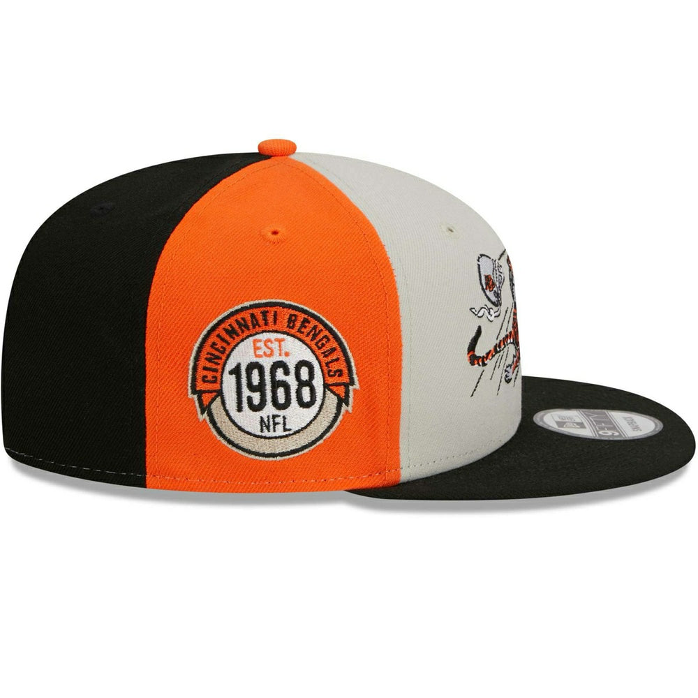 Cincinnati Bengals Historic 2023 NFL Sideline New Era 9FIFTY Snapback Cap Classic