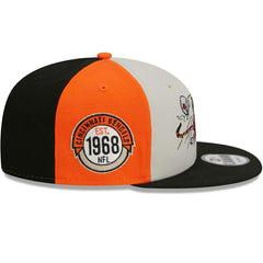 Cincinnati Bengals Historic 2023 NFL Sideline New Era 9FIFTY Snapback Cap Classic