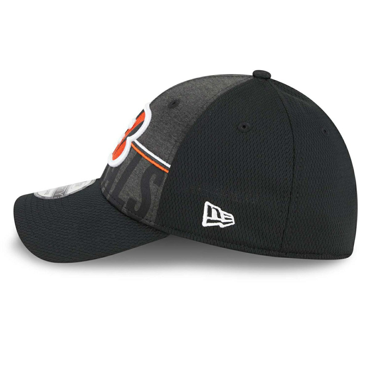 Cincinnati Bengals 2023 NFL Training Camp New Era 39THIRTY Flex Cap Black Classic