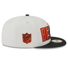 Cincinnati Bengals Official 2023 NFL Draft New Era 59FIFTY Fitted Cap Fashion