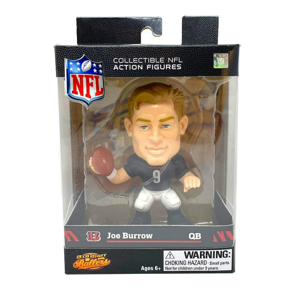 Joe Burrow Cincinnati Bengals Big Shot Ballers NFL Figure Taass sale