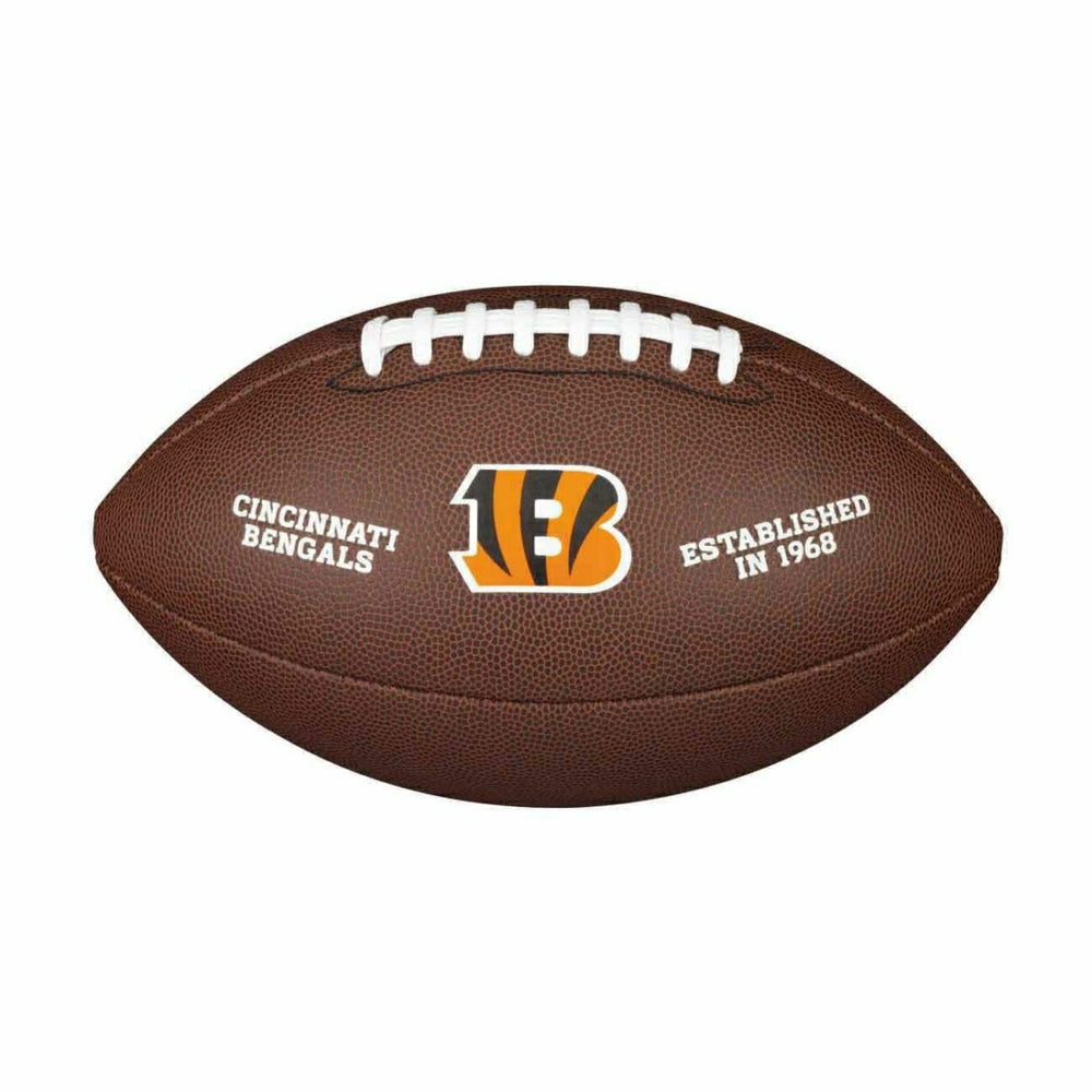 Cincinnati Bengals Backyard Wilson Full Size NFL Football Taass for sale