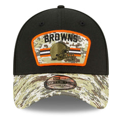 Cleveland Browns 2021 NFL On-Field Salute to Service New Era 39THIRTY Flex Fit Cap Taass for sale