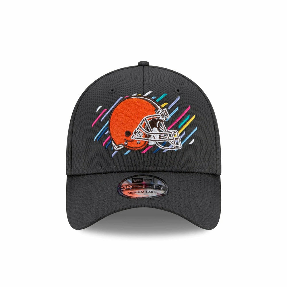 Cleveland Browns 2021 NFL On-Field Crucial Catch New Era 39THIRTY Flex Fit Cap Taass US
