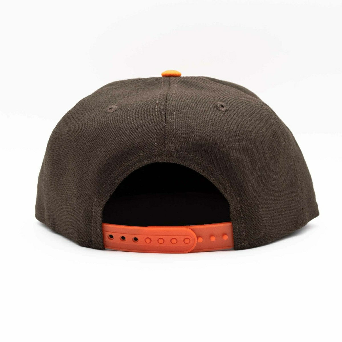 Cleveland Browns 2-Tone Throwback Script New Era 9FIFTY NFL Snapback Cap Taass for sale