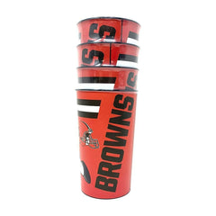 Cleveland Browns NFL TeenyMates Party Cup Set (4-Pack) Classic