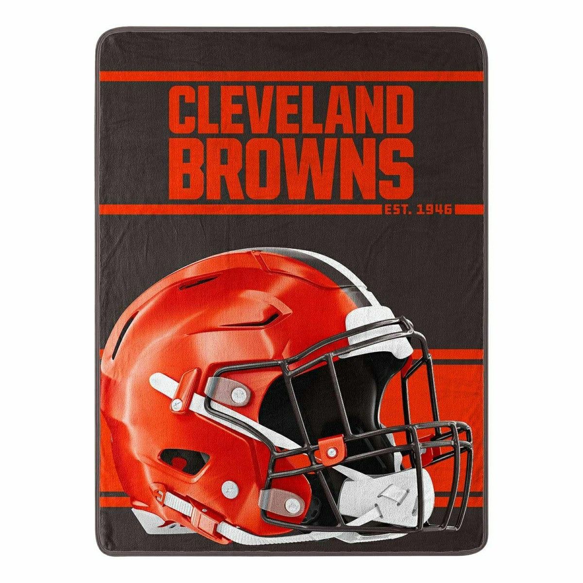 Cleveland Browns Run Northwest Super Plush NFL Throw Classic