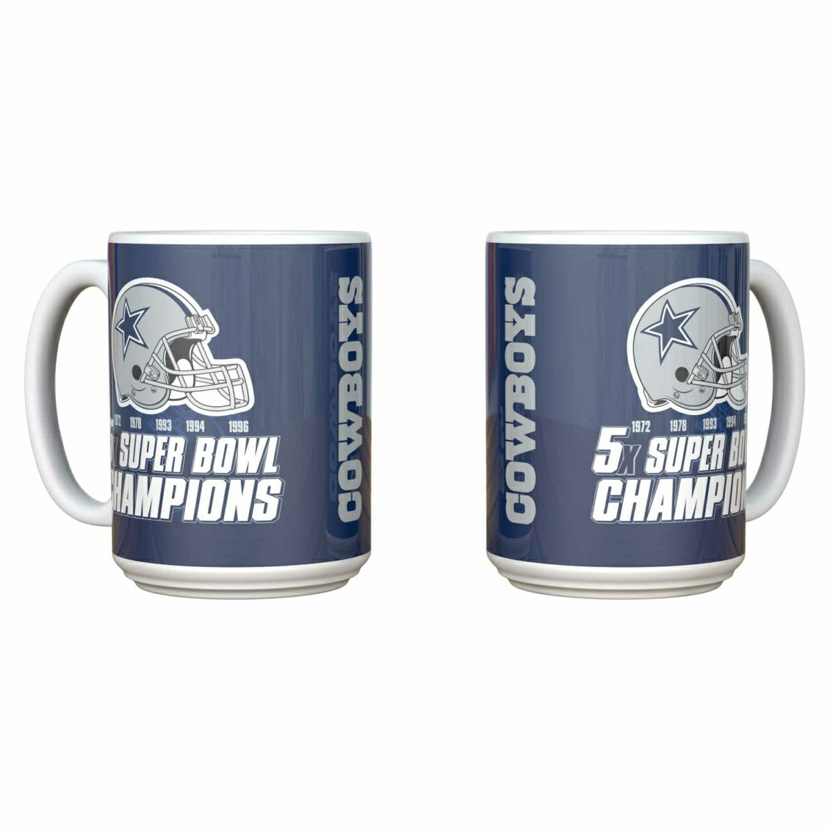 Dallas Cowboys 5x Super Bowl Champions Jumbo NFL Mug (440 ml) Lifestyle