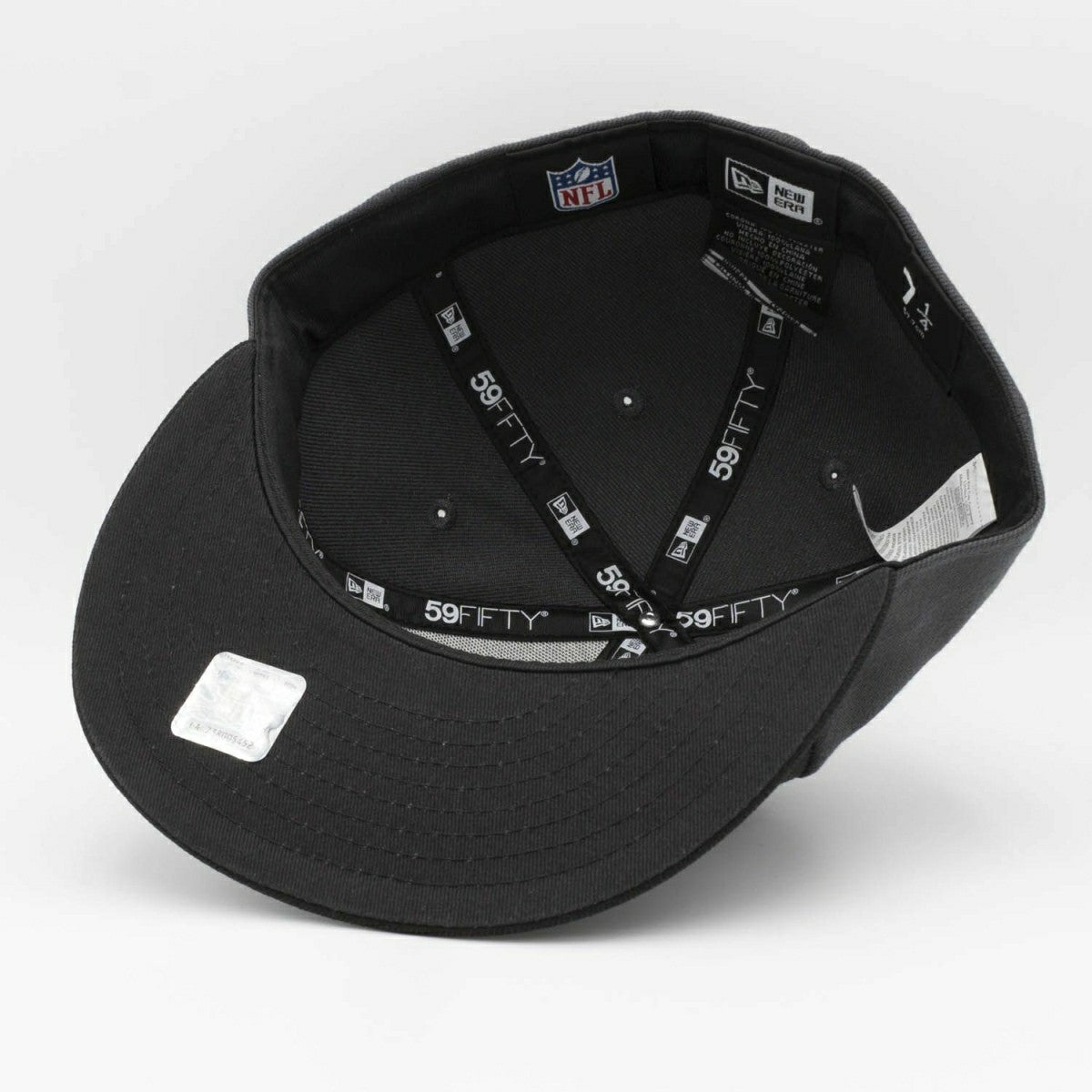 Dallas Cowboys 2-Tone New Era 59FIFTY Fitted NFL Cap Graphite/Black Taass for sale